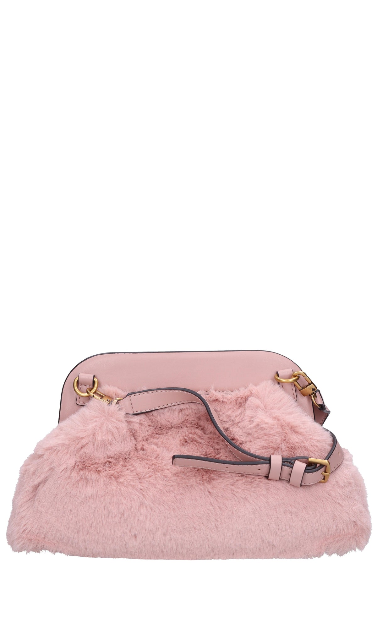Borsa in ecopelle ed ecopelliccia 