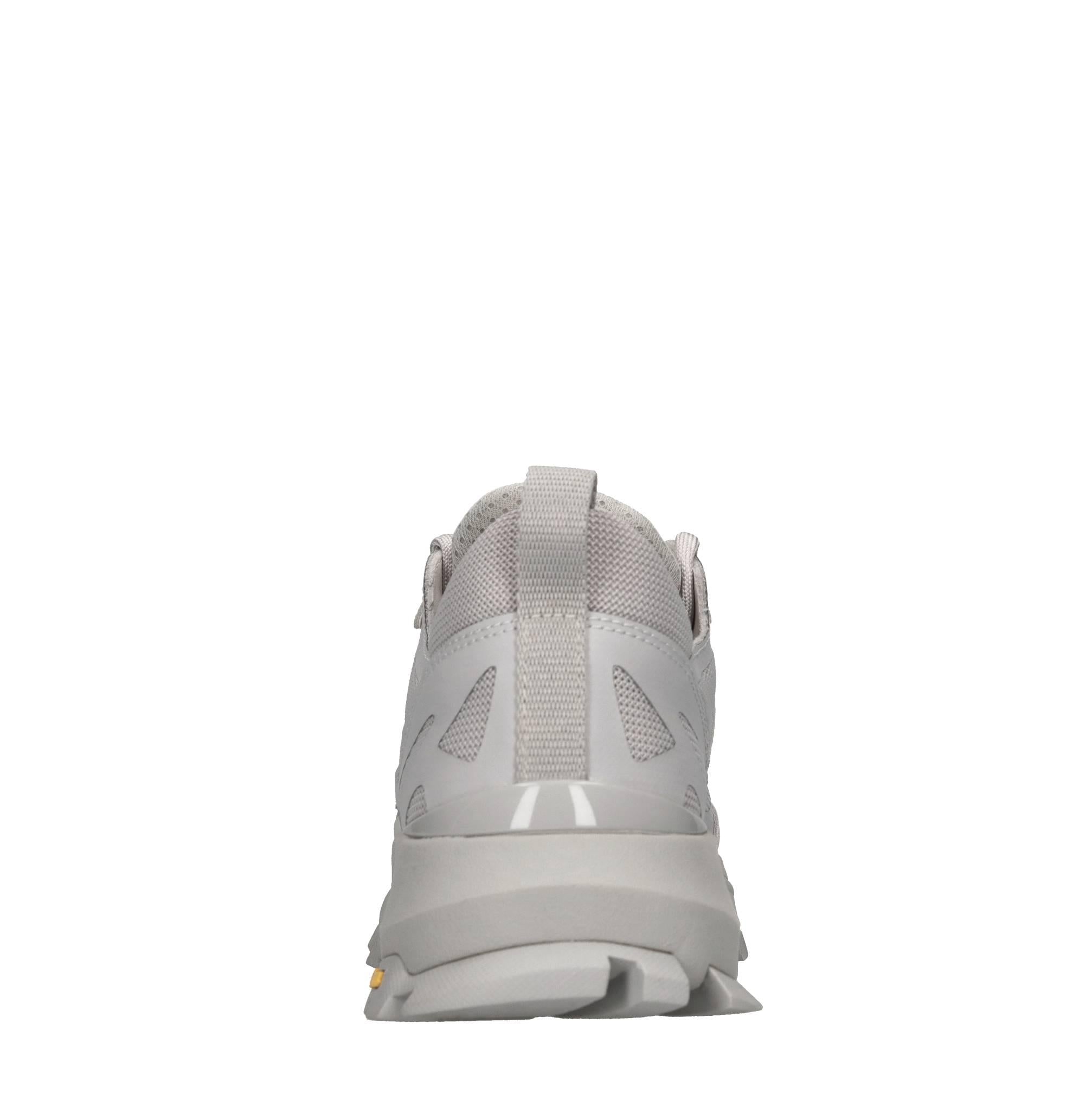 Sneakers in ecopelle e tessuto 