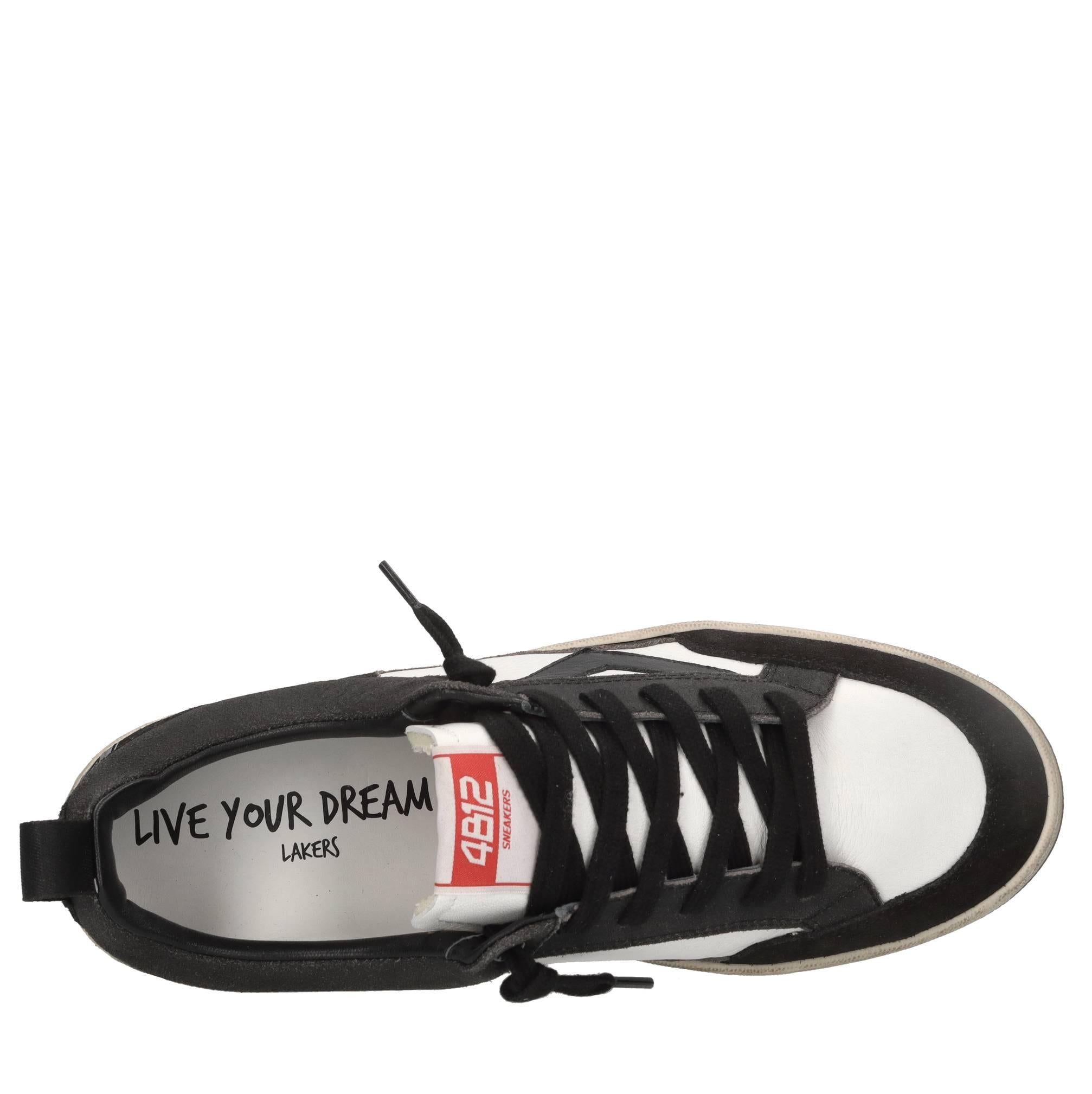Sneakers in pelle 