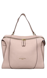 Shopper in pelle. 