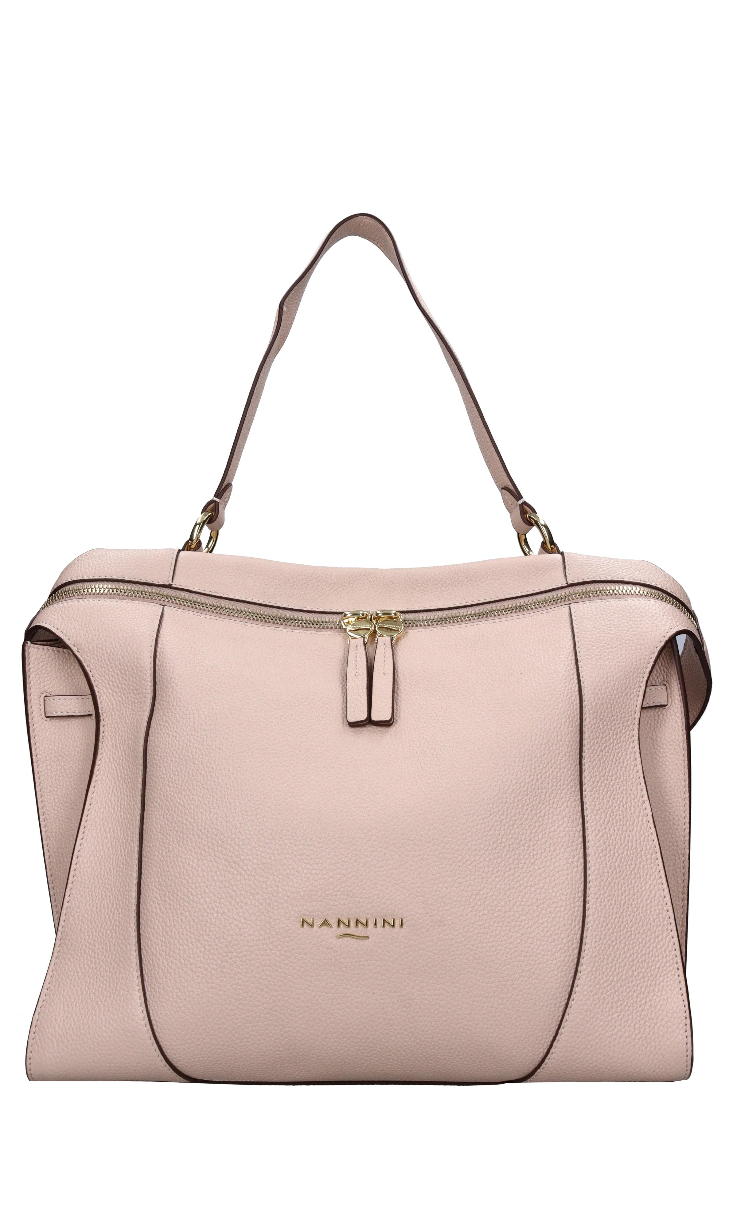 Shopper in pelle. 