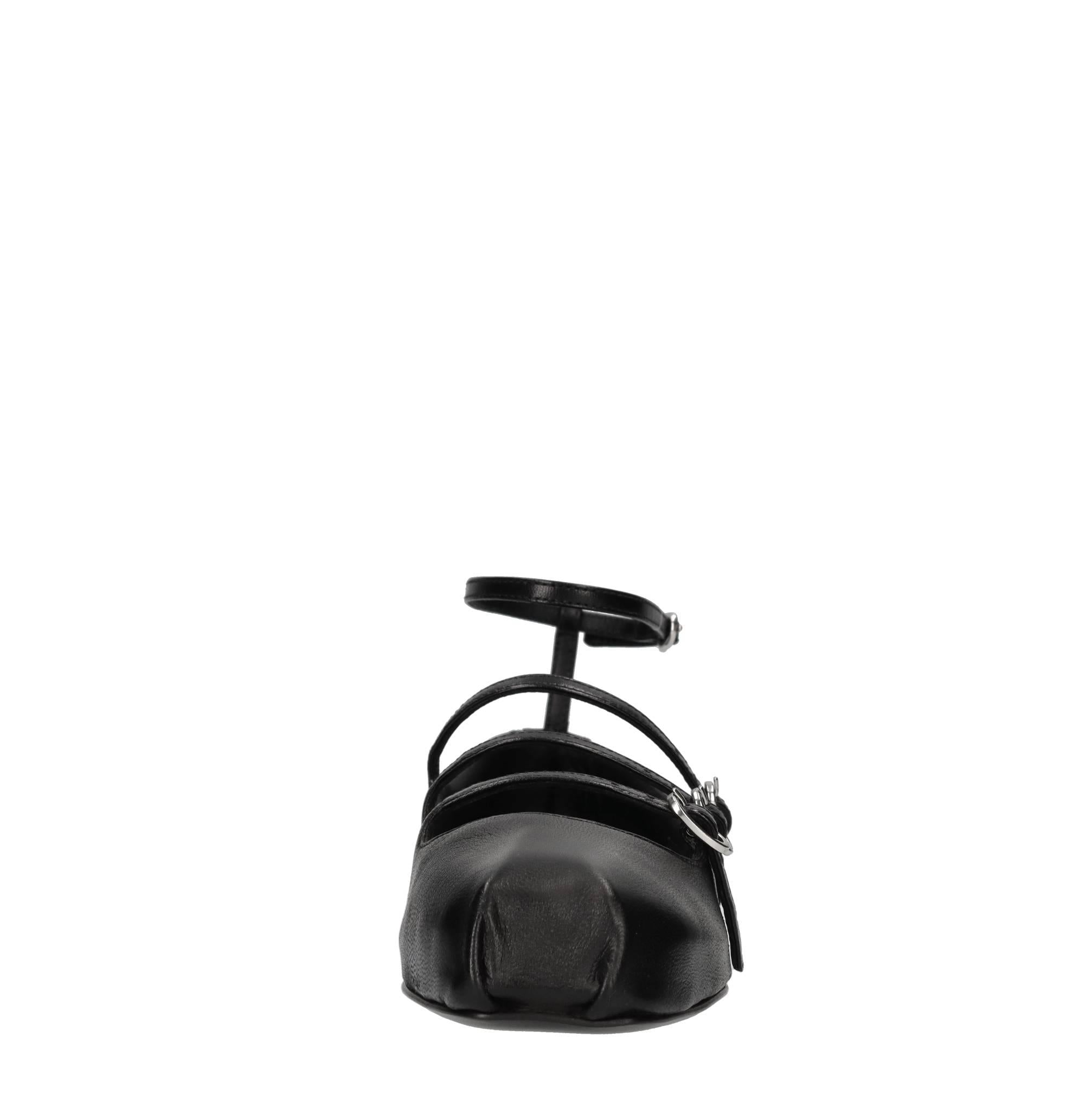 Ballerine in pelle 