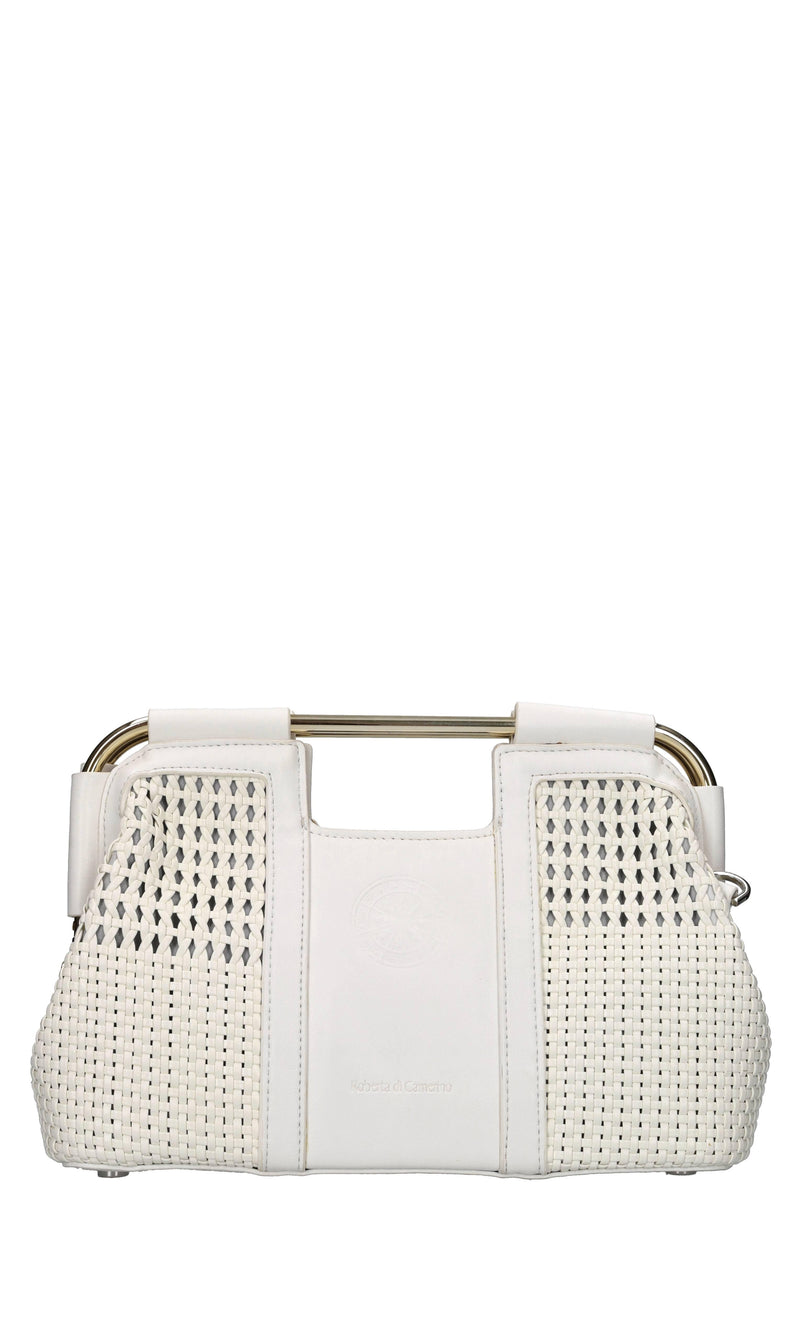 Borsa San Marco in ecopelle intrecciata 
