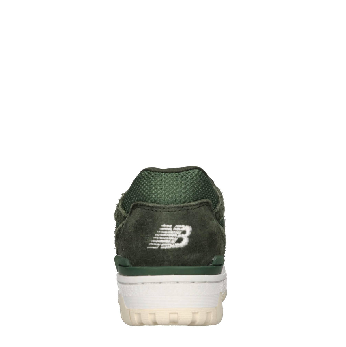 Sneakers in pelle e tessuto 