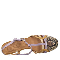 Décolleté slingback Mendy in pelle 