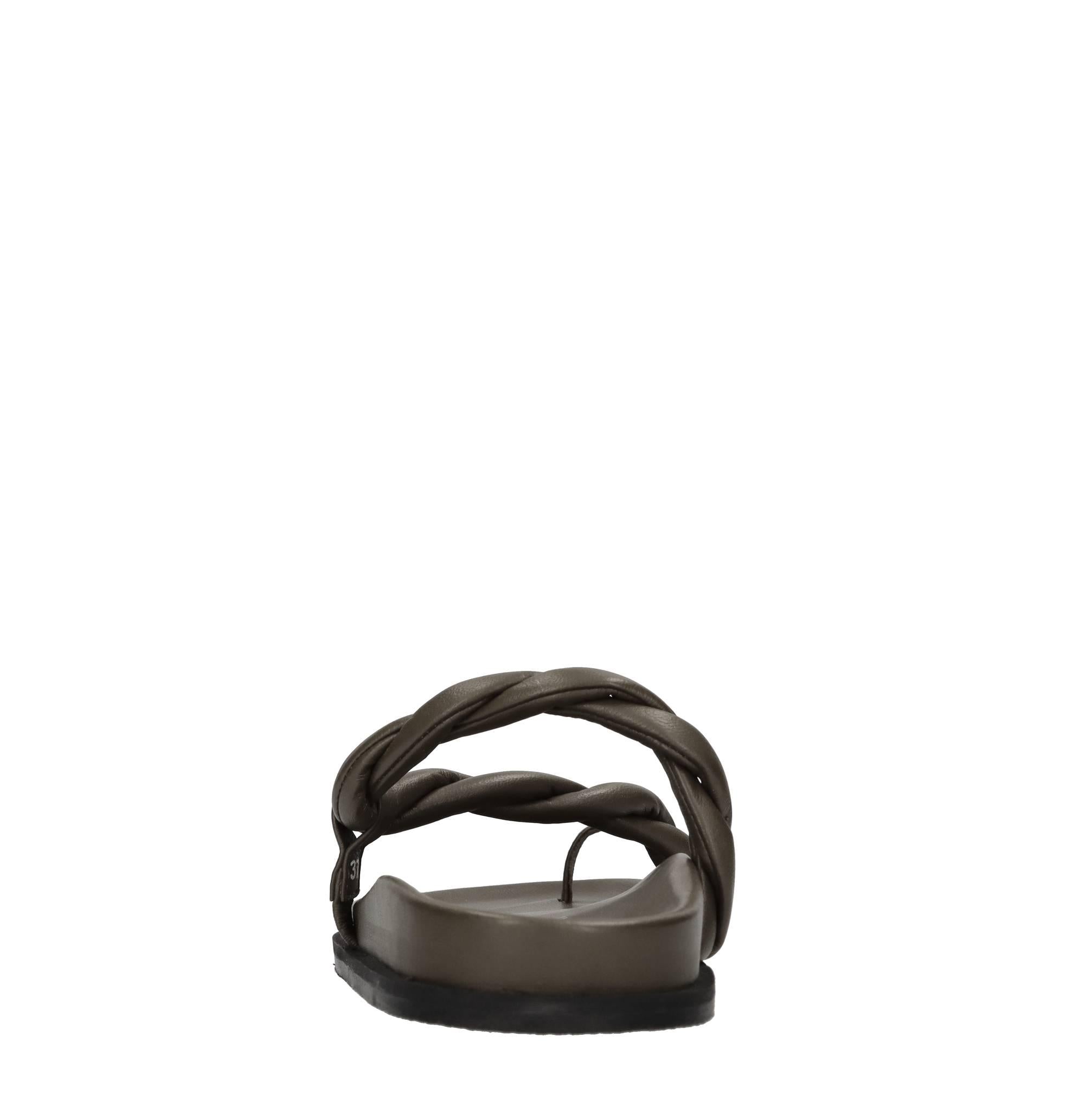 Mules in pelle 