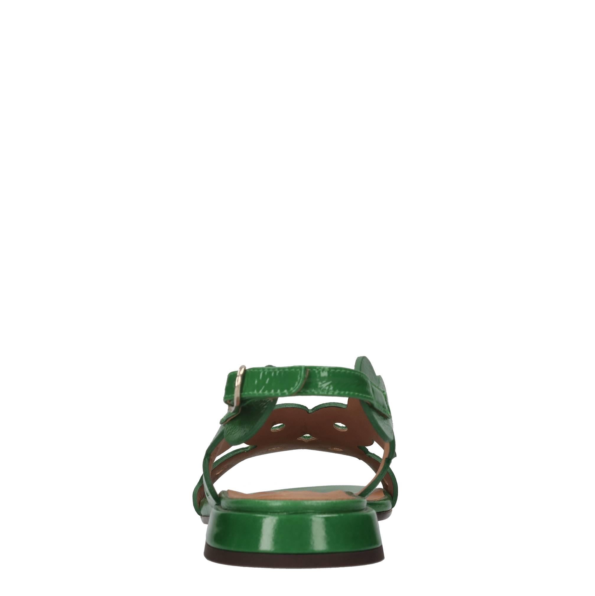 Sandali flat Tuide in pelle 