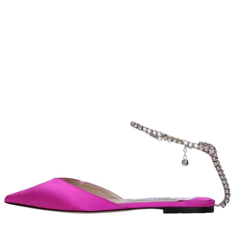 Ballerine slingback in raso 