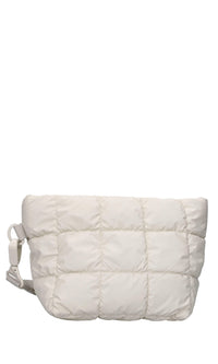 Borsa in tessuto ed ecopelle 