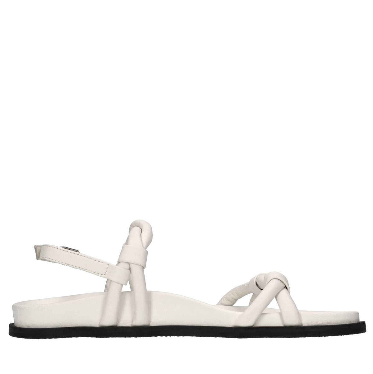 Sandali flat in pelle 