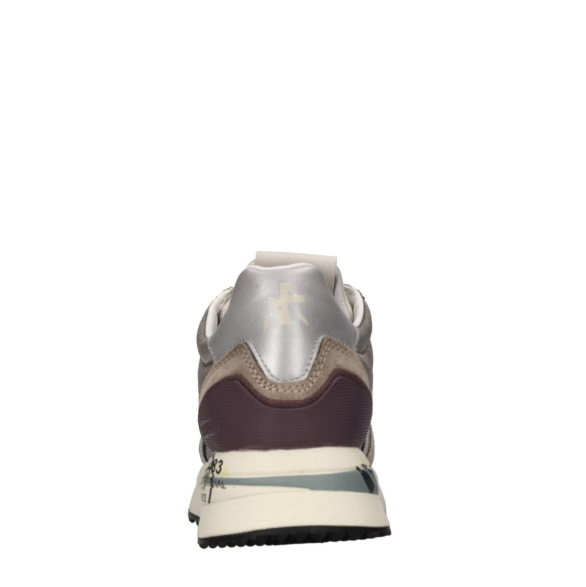 Sneakers in camoscio ecopelle e tessuto 