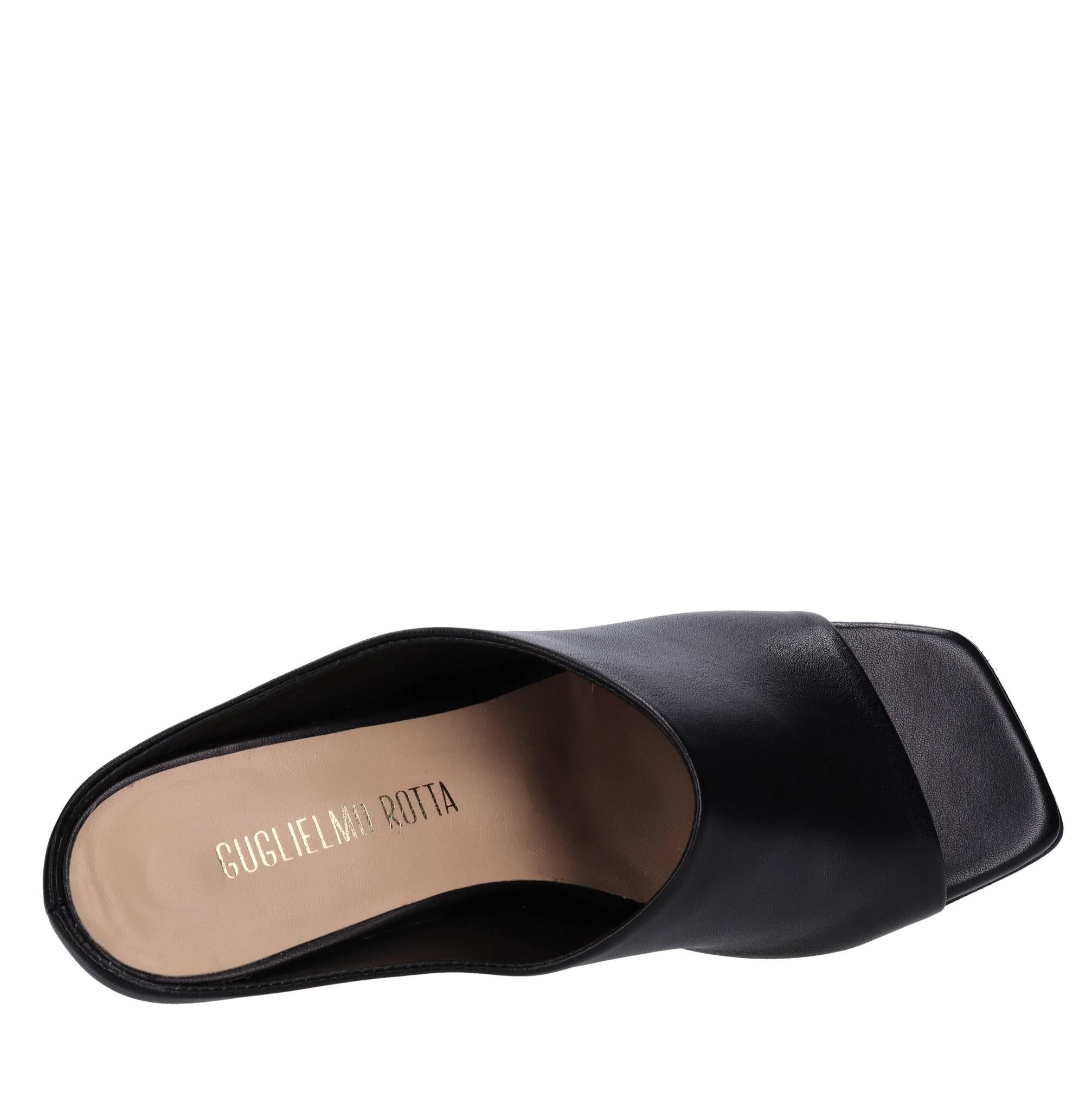 Mules in pelle 