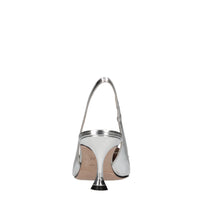 Décolleté slingback in vernice 