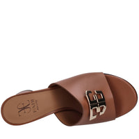 Mules in pelle 