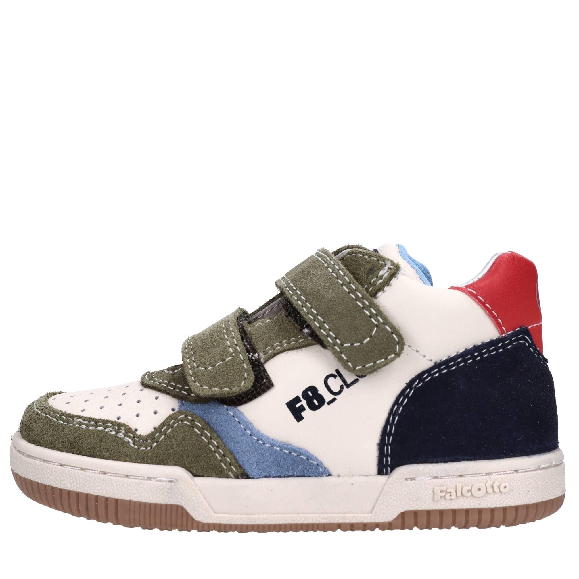 Sneakers in pelle e camoscio 
