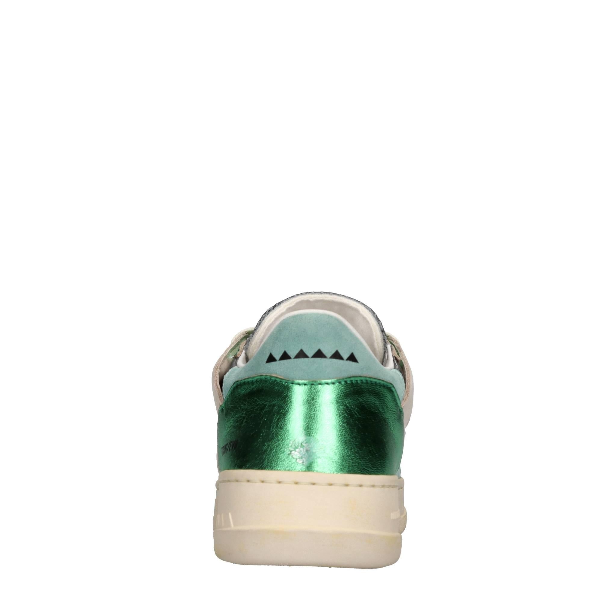 Sneakers modello LOW METAL in pelle e camoscio 