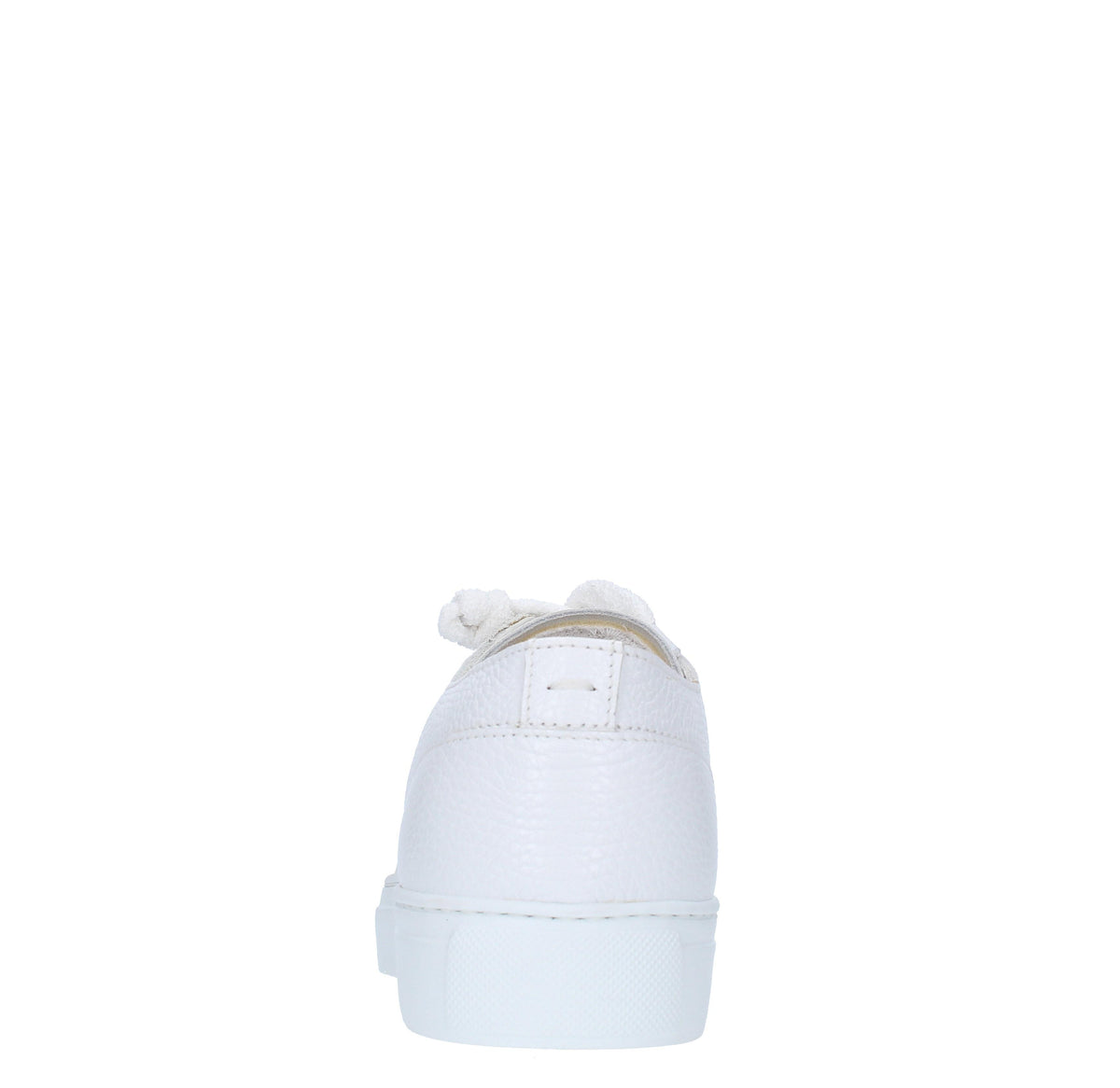 Sneakers in pelle martellata 