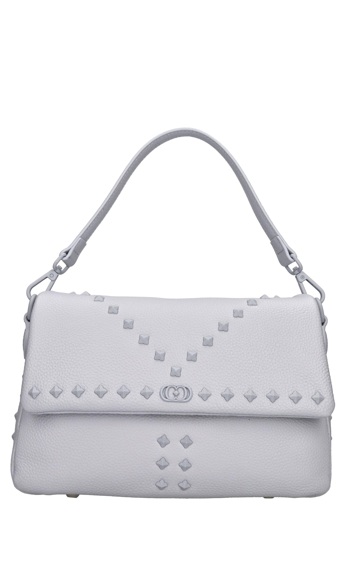 Borsa mini Frivolous in pelle e borchie 