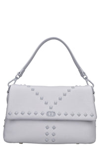 Borsa mini Frivolous in pelle e borchie 