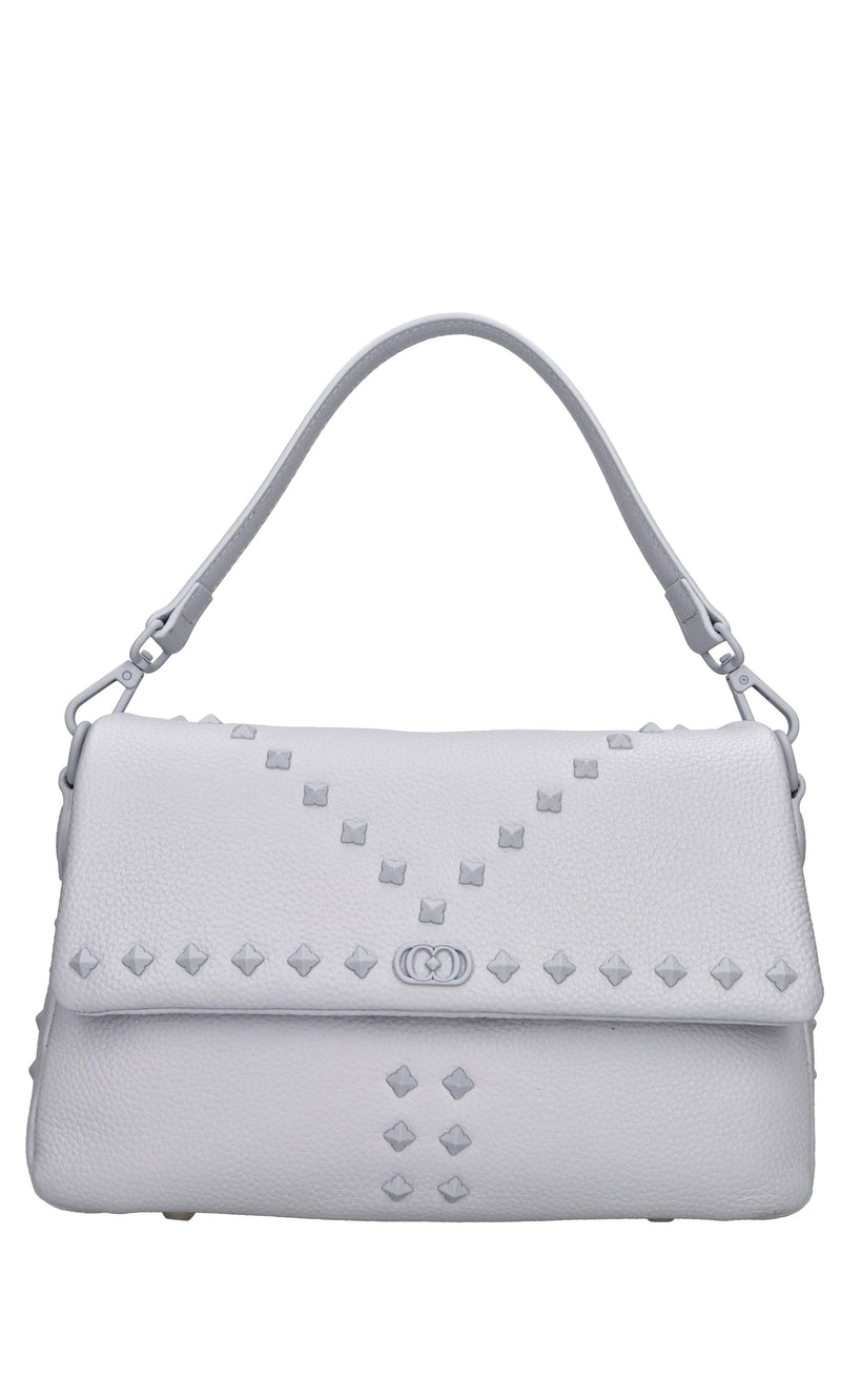 Borsa mini Frivolous in pelle e borchie 
