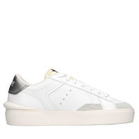 Sneakers in pelle e camoscio 
