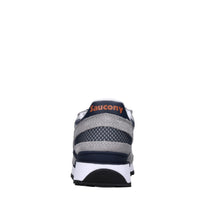 Sneakers in camoscio e tessuto 