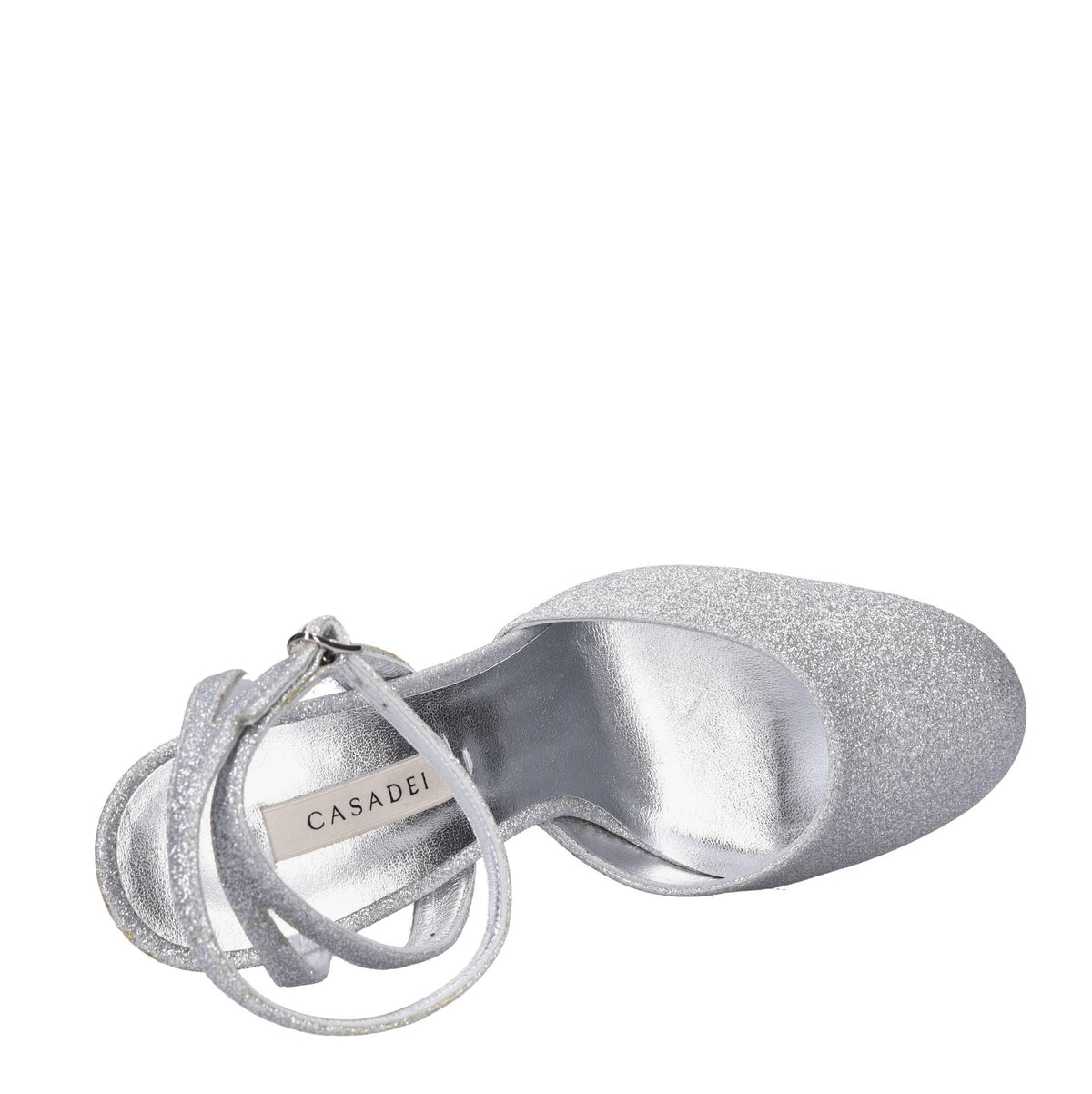 Décolleté slingback glitter 