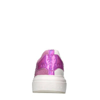 Sneakers in pelle e strass 