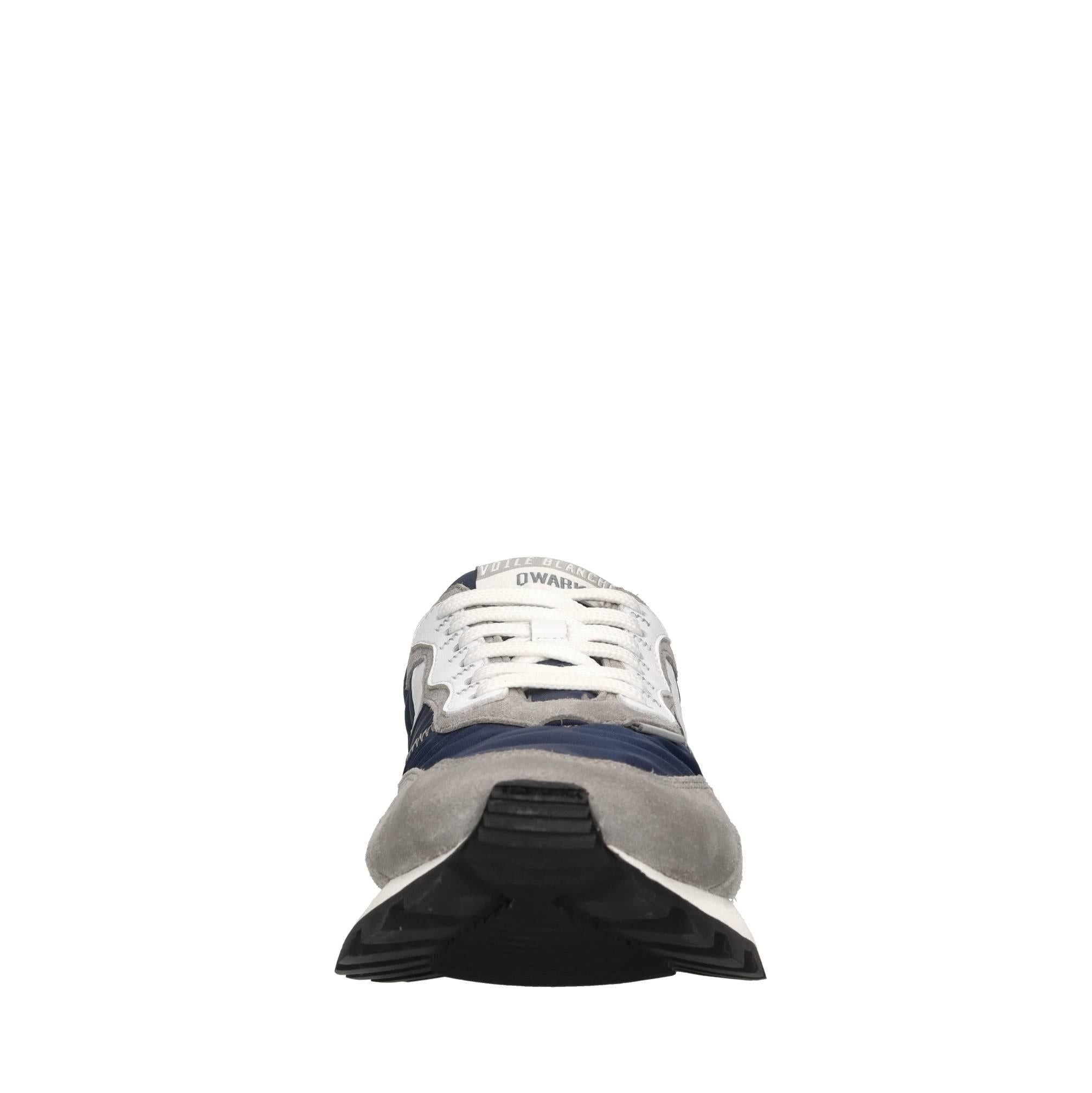 Sneakers in camoscio e tessuto 
