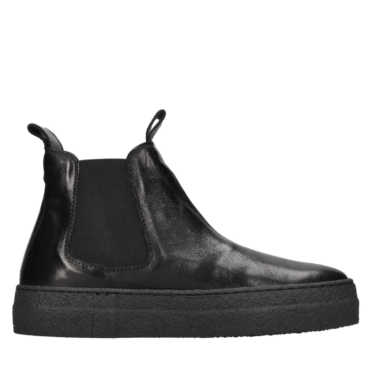 Stivaletti beatles in pelle 