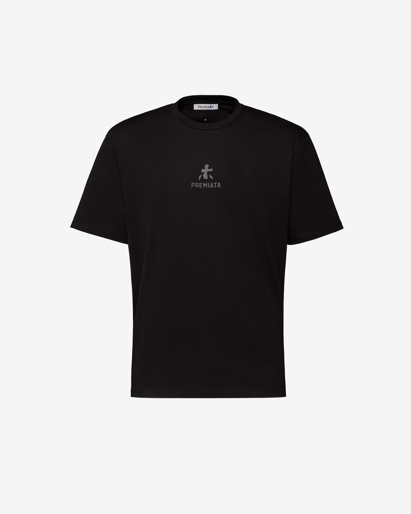 T-shirt in cotone con logo 