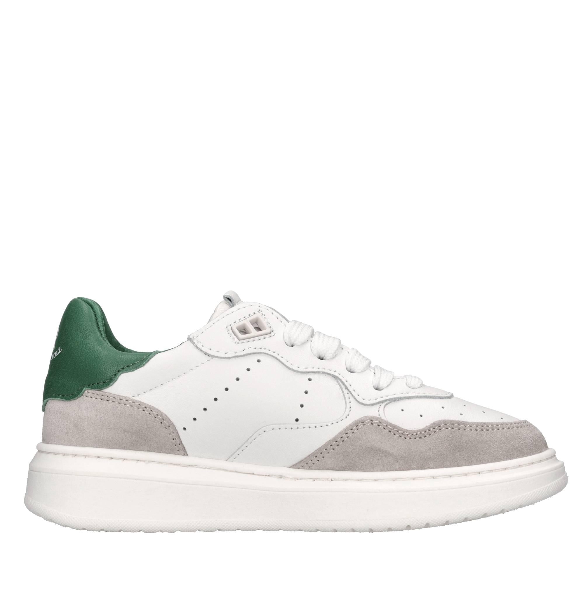 Sneakers in pelle e camoscio 