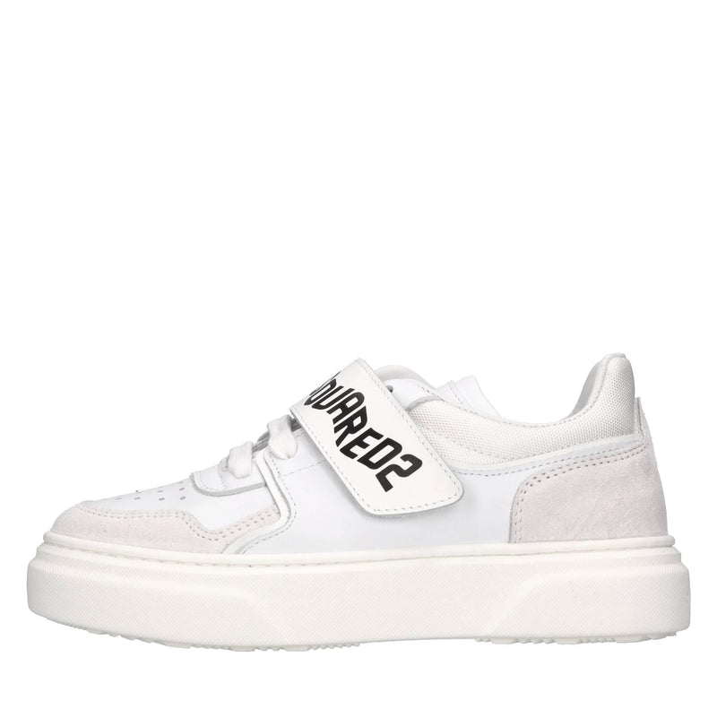 Sneakers in pelle e camoscio 