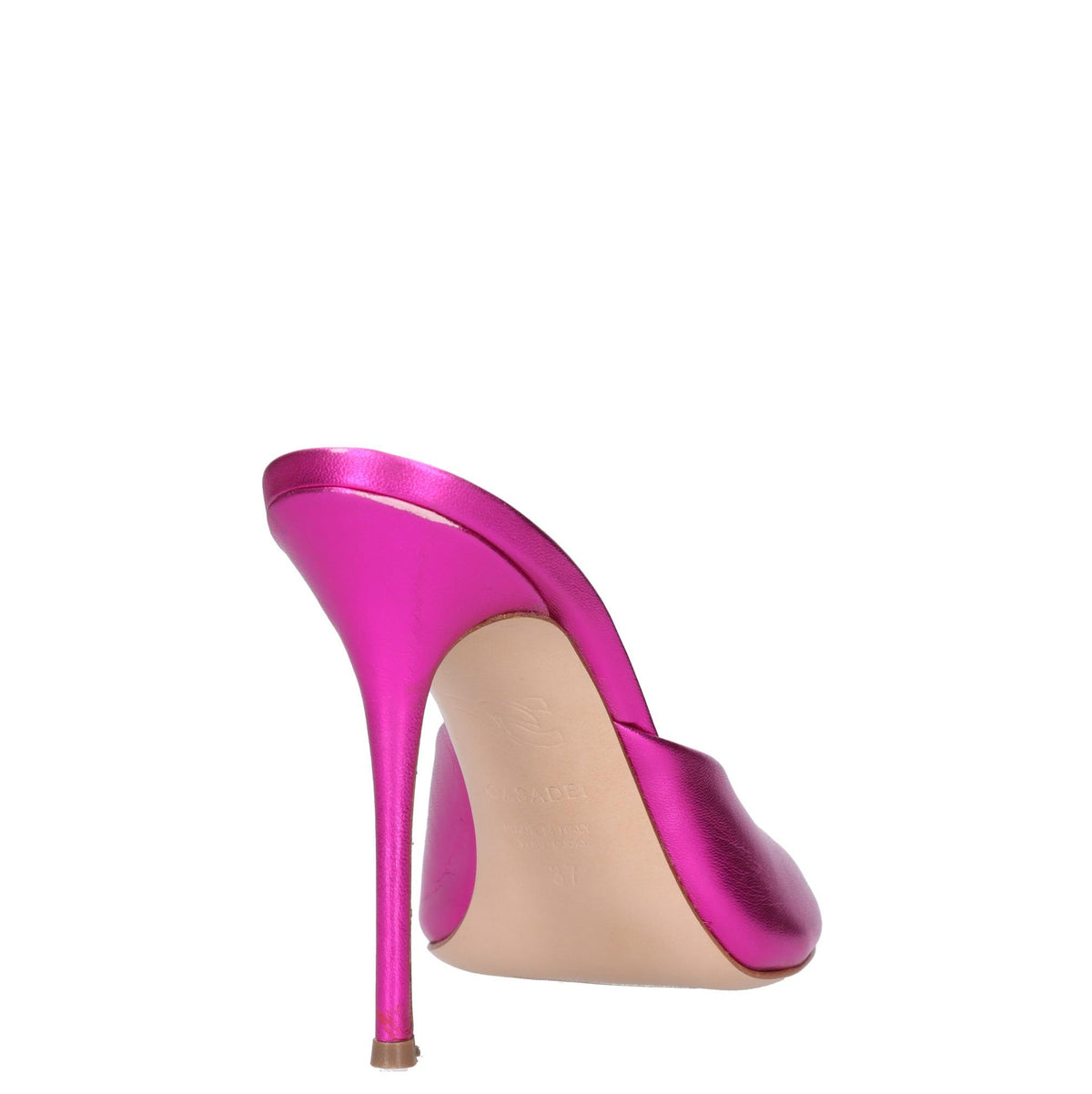 Mules in pelle 
