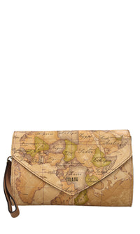 Clutch in pelle 