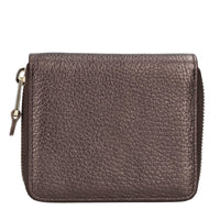 Portafoglio zip around piccolo in pelle 
