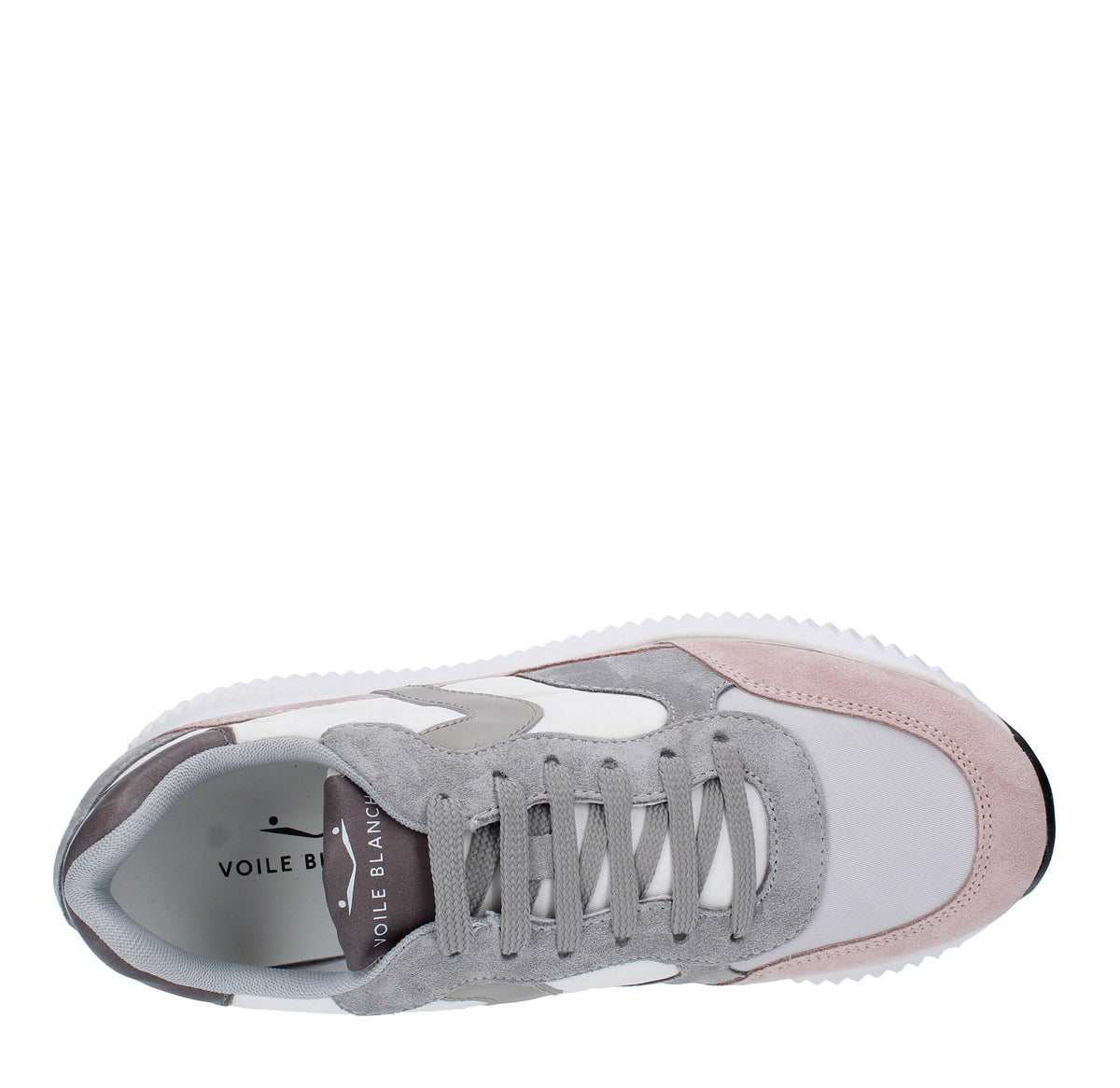 Sneakers VOILE BLANCHE modello JINNIE in pelle, camoscio e nylon 