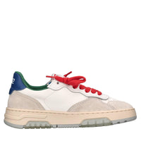Sneakers in pelle e camoscio 