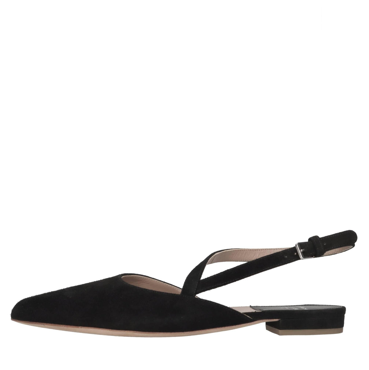Ballerine slingback Anael in camoscio 