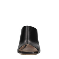 Mules in pelle 