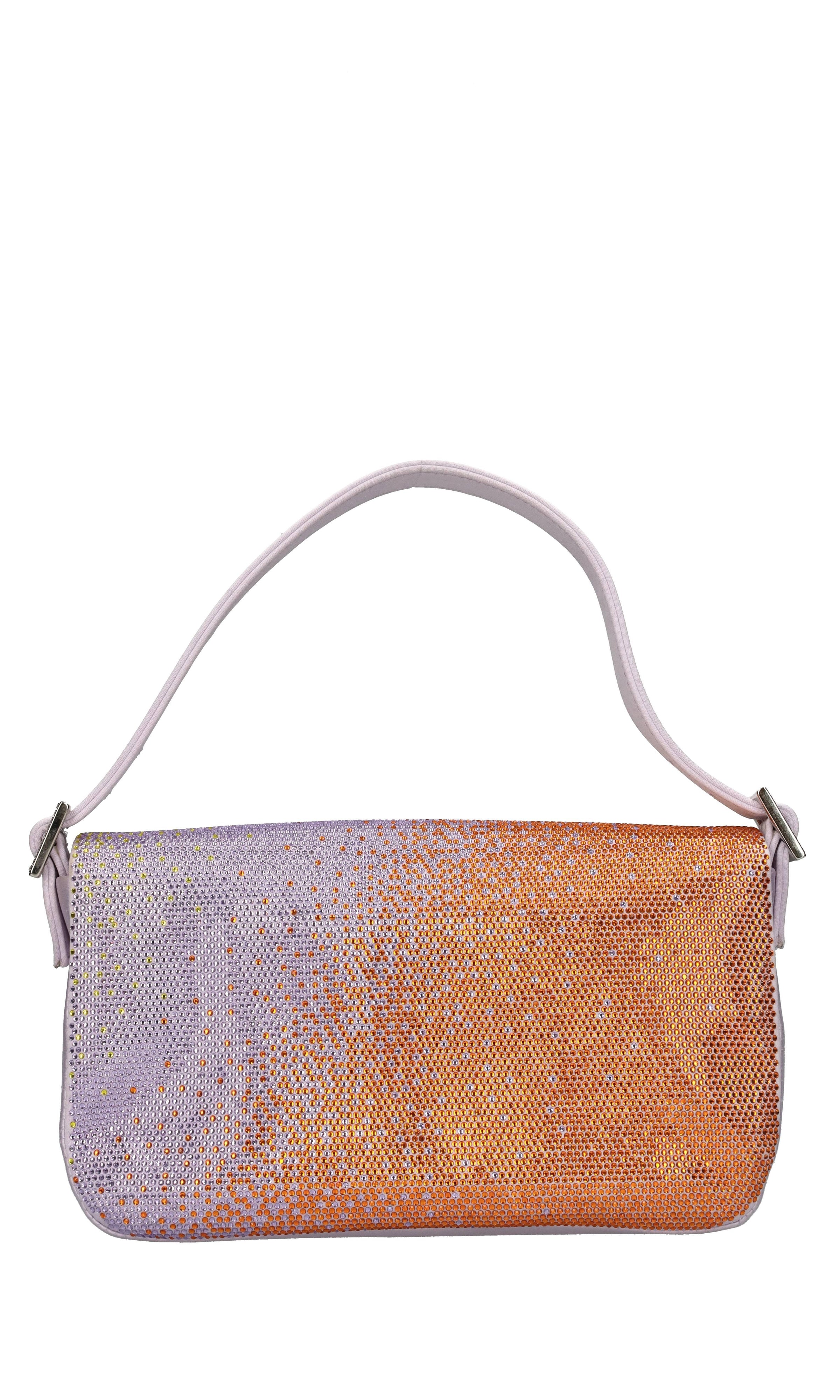 Borsa in raso e strass 