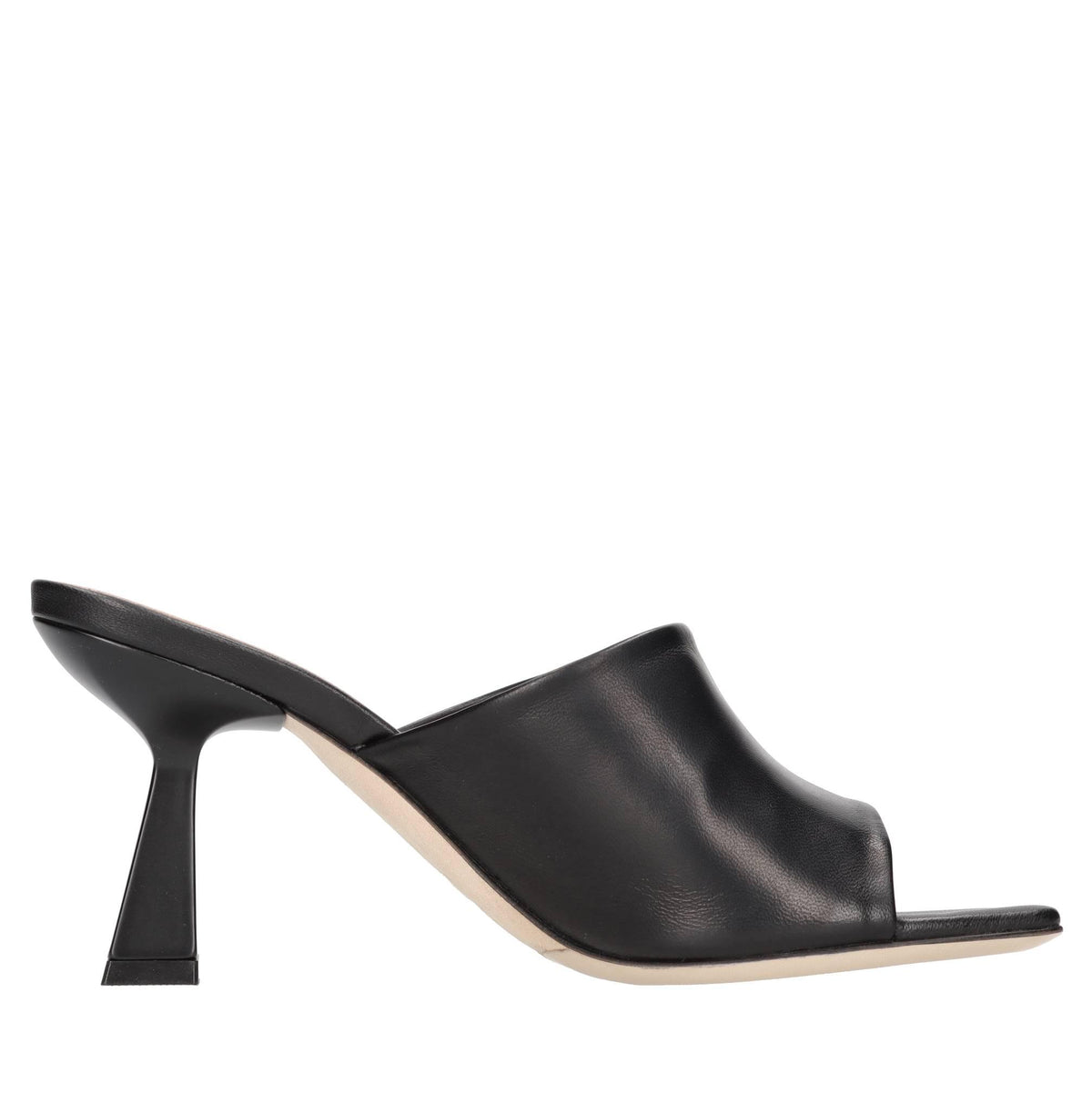 Mules in pelle 