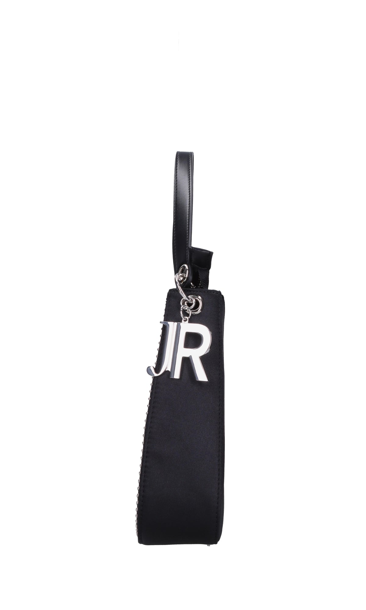 Borsa in raso e borchie 