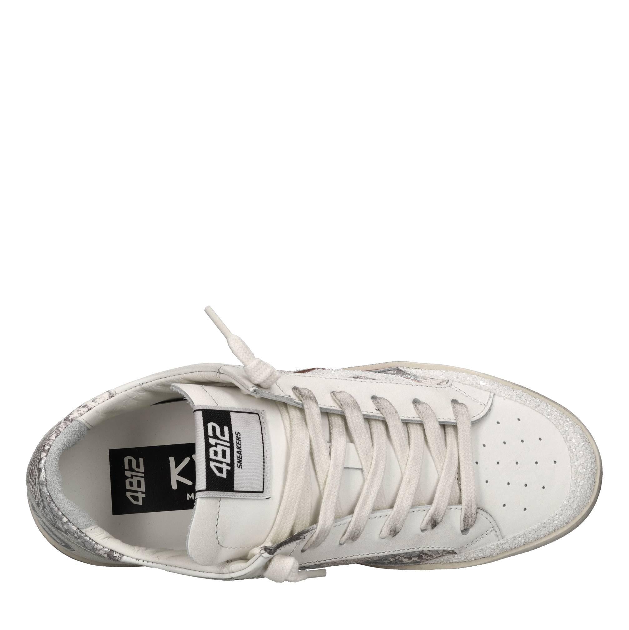 Sneakers in pelle ed ecopelle 