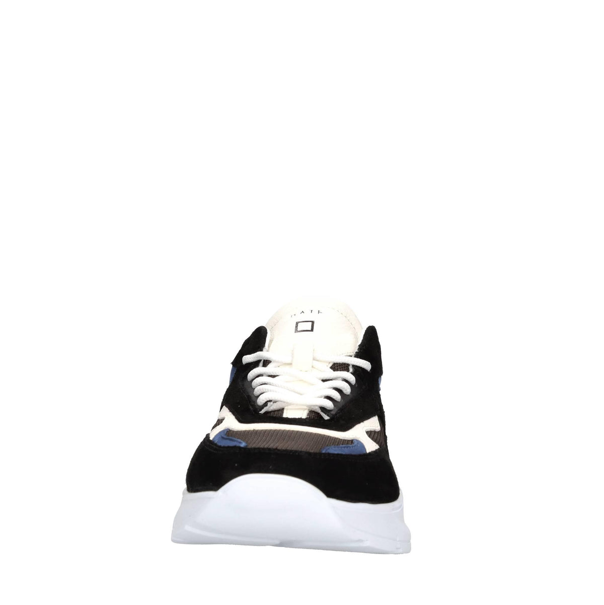 Sneakers in camoscio e tessuto 