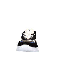 Sneakers in camoscio e tessuto 