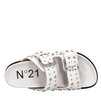 Mules in pelle 