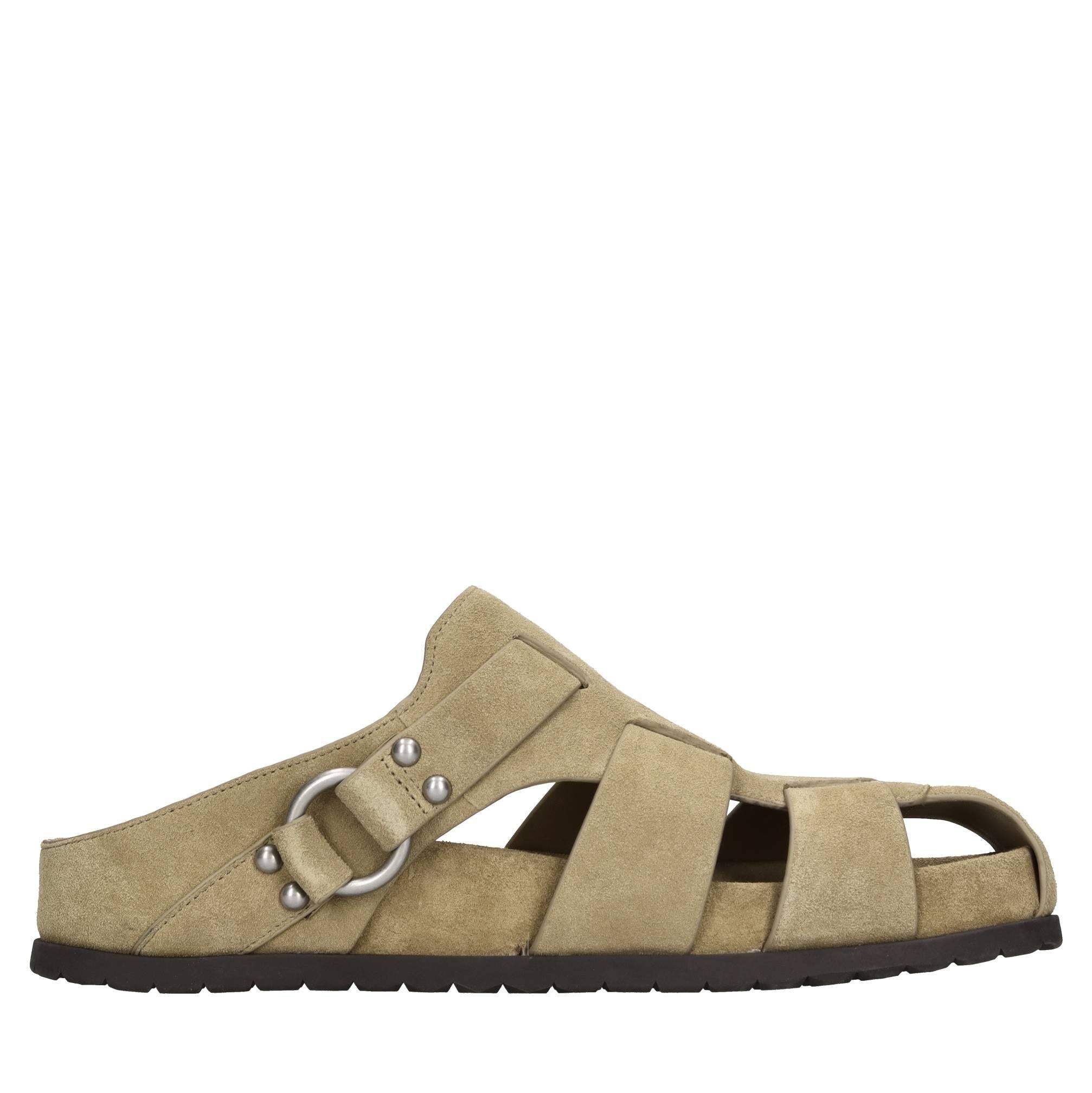 Sabot in camoscio 