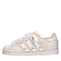 Sneakers in ecopelle e tessuto 