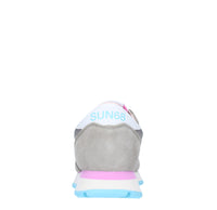 Sneakers in camoscio pelle e tessuto 